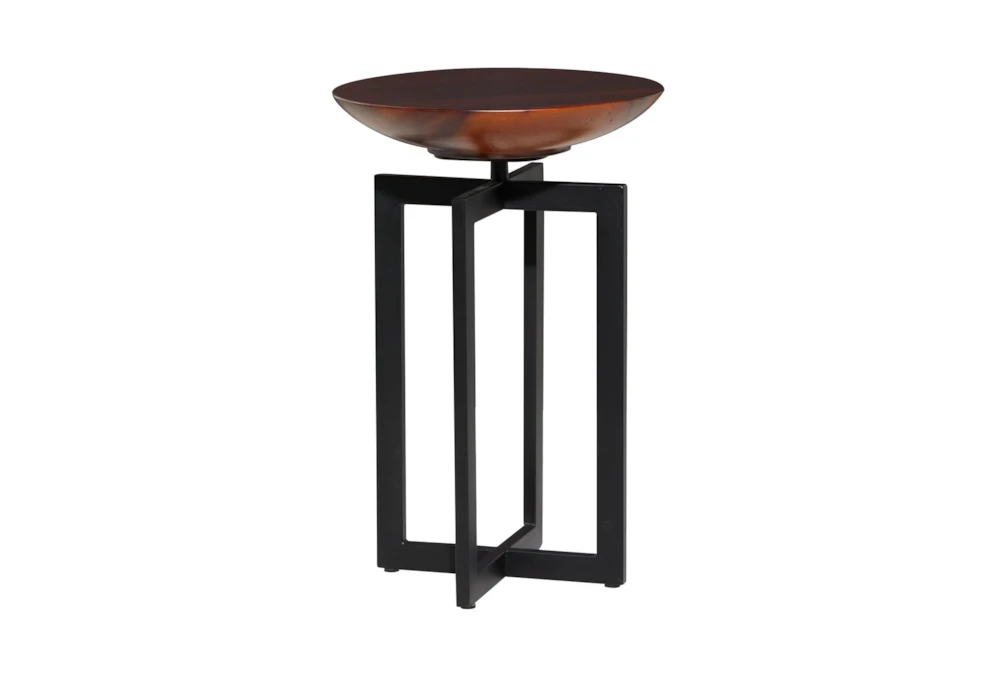 14X21 Brown Wood Accent Table
