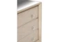 32X32 Beige Wood Cabinet - Detail