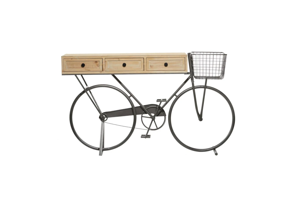 Iron Bicycle Console Table