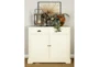 40X36 Cream Wood Cabinet With 2 Doors + 2 Drawers - Room