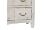 42X35 Cream Chinese Fir Wood Cabinet - Detail