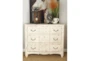42X35 Cream Chinese Fir Wood Cabinet - Room