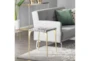 16X20 Gold Wood Accent Table - Room