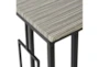11X26 Multi Color Iron Accent Table - Detail