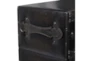32X29 Black Cedar Wood  Cabinet - Detail