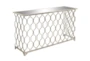 Silver Iron Console Table - Material