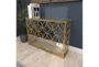 47X32 Gold Iron Console Table - Room