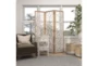 54X72 White Wood Room Divider Screen - Room