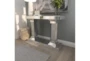 42X31 Clear Wood Console Table - Room