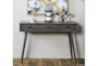 42X29 Black Wood Console Table - Room