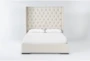 Halle Queen Hand Tufted Upholstered Shelter Bed - Signature