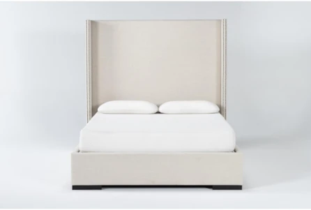 Tall Bed Frames All Sizes, Tall Bed Frame With Headboard King