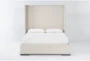 Halle Queen Upholstered Shelter Bed - Signature