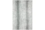 8'x10' Rug-Plush Faux Fur Gazelle Print Black/White - Signature