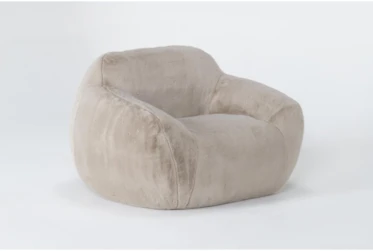 Pia Grey Snug Lounge Chair