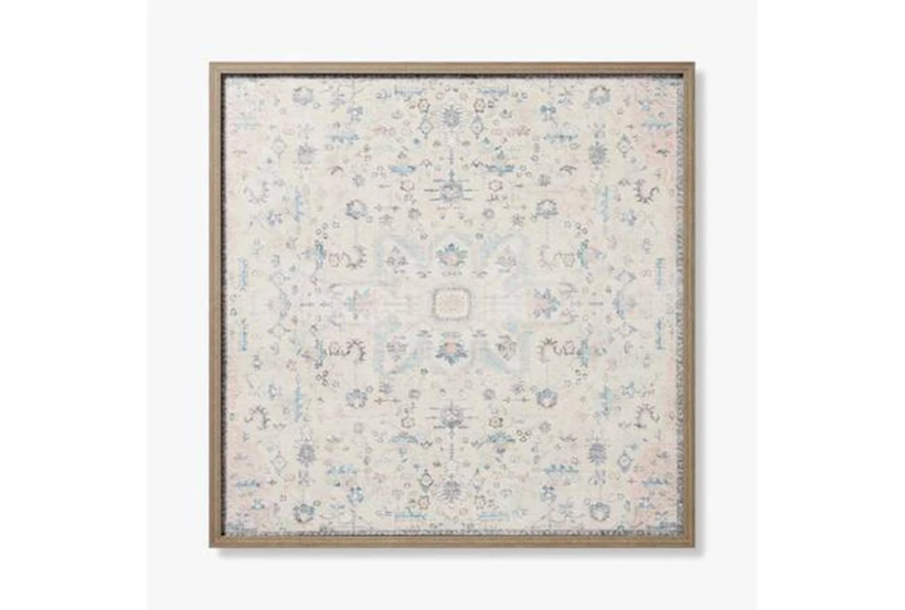 40"X40" Eloise With Faux Wood Frame - 360