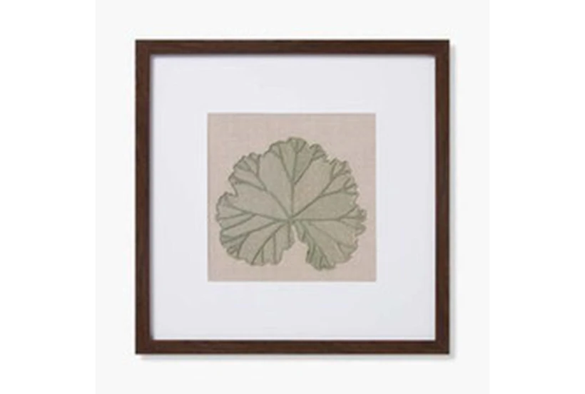 20"X20" Water Lily Petite With Faux Wood Frame - 360