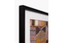 20"X20" Garfunkel With Faux Wood Frame - Detail