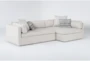 Marion 114" 2 Piece Sectional With Right Arm Facing Chaise Nate Berkus + Jeremiah Brent - Signature