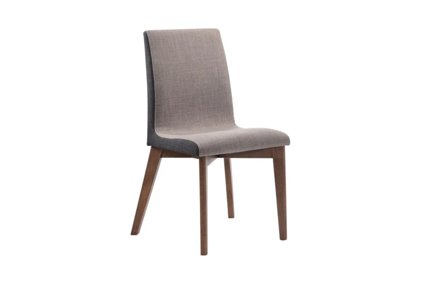 Redbridge Upholstered Side Chairs Grey And Natural Walnut Set Of 2 - 360