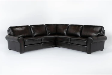 Padino 107" Leather 3 Piece Sectional