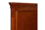 Terrence Cherry Full Wood Panel Bed - Detail