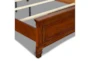 Terrence Cherry Full Wood Panel Bed - Detail