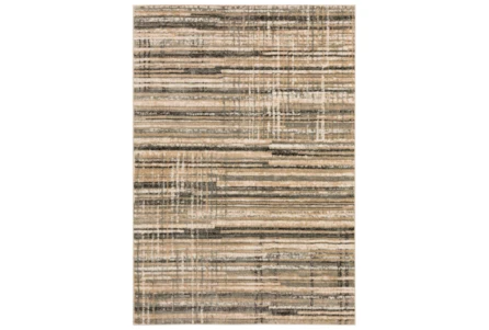 9'4"X13'2" Rug-Jacinto Grey/Taupe Stripes
