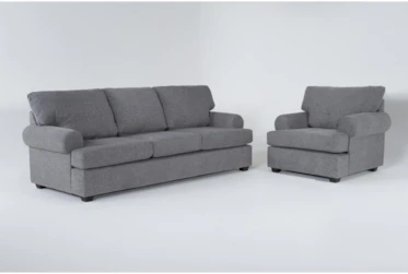 Hampstead Graphite Sofa/Chair Set