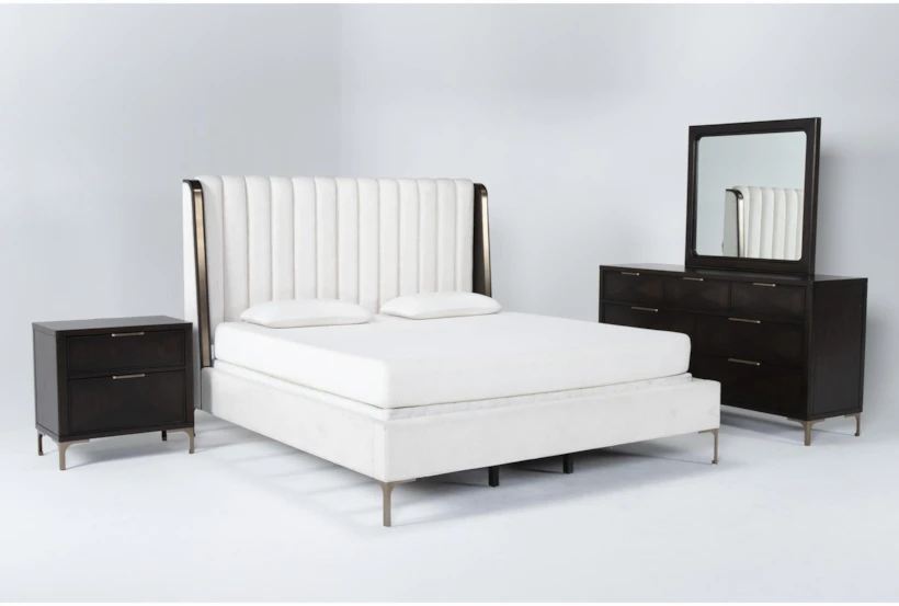 Palladium California King 4 Piece Bedroom Set By Drew & Jonathan for Living Spaces - 360