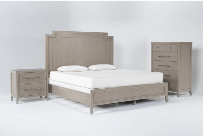 Westridge California King 3 Piece Bedroom Set By Drew & Jonathan for Living Spaces - 360
