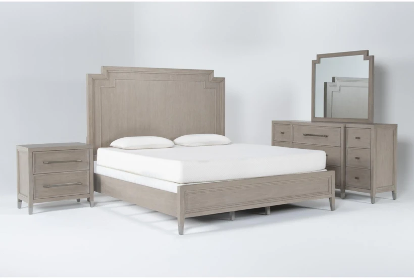 Westridge California King 4 Piece Bedroom Set By Drew & Jonathan for Living Spaces - 360