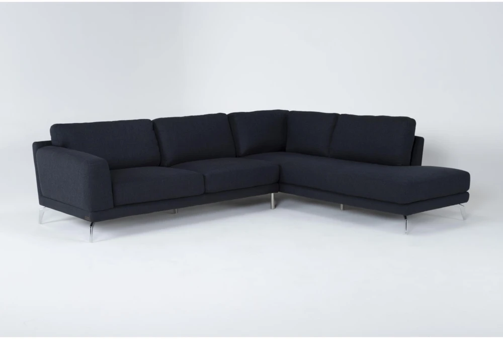 Apulia Navy 113" 2 Piece Sectional