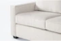 Dinah Bone 91" Sofa With Reversible Chaise - Detail