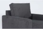Mathers Slate 3 Piece Sleeper Sofa/Loveseat/Chair Set - Detail