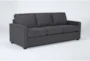 Mathers Slate 91" Sofa - Side