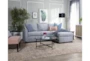 Mathers Oyster 91" Sofa with Reversible Chaise - Room