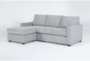 Mathers Oyster 91" Sofa with Reversible Chaise - Side