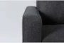 Mathers Slate 91" Sofa with Reversible Chaise - Detail