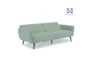 Tobias Teal 82" Convertible Sofa Bed  - Side