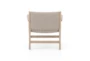 Delano Brown Outdoor Chair - Back