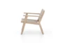 Delano Brown Outdoor Chair - Side