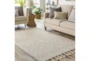 5'X7'6" Rug-Xena Abstract With Tassels Natural - Room