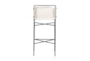 Wendy Off-White Bar Stool With Back - Back