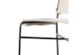 Wendy Off-White Bar Stool With Back - Detail