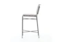 Wendy Grey Counter Stool With Back - Side