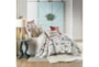 Eastern King Quilt-3 Piece Set Reversible Llama To Medallion Print - Room
