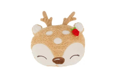 18X14 Reindeer Shaped Throw Pillow