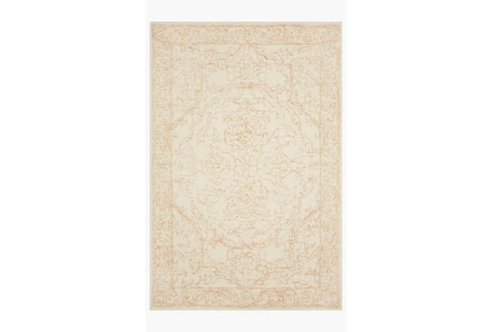 3'6"X5'6" Rug-Magnolia Home Annie White/Pink By Joanna Gaines