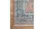 6'7"X9'9" Rug-Magnolia Home Elise Coral/Blue By Joanna Gaines - Material